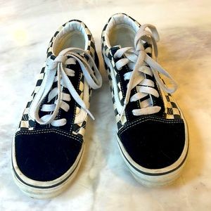 Checkered Vans “Off the Wall”  Used